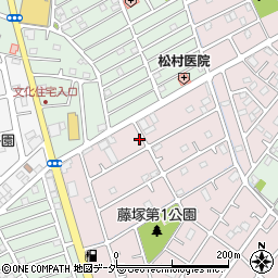 埼玉県春日部市六軒町32周辺の地図