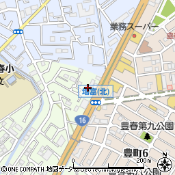 埼玉県春日部市増富737周辺の地図