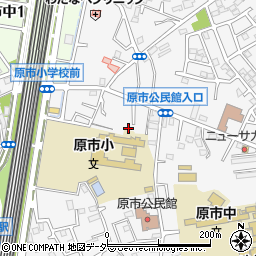 埼玉県上尾市原市3529周辺の地図