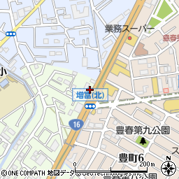 埼玉県春日部市増富753周辺の地図