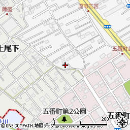 埼玉県上尾市原市951周辺の地図