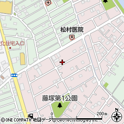埼玉県春日部市六軒町72周辺の地図