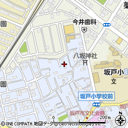 埼玉県坂戸市元町20-17周辺の地図