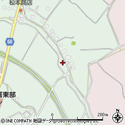 茨城県牛久市久野町3468周辺の地図