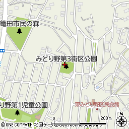 茨城県牛久市南周辺の地図