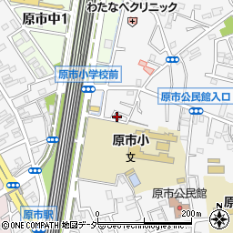 埼玉県上尾市原市3545-12周辺の地図