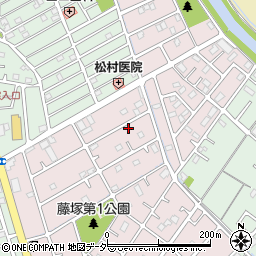 埼玉県春日部市六軒町86周辺の地図