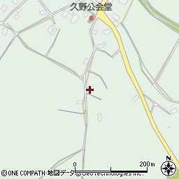 茨城県牛久市久野町1133周辺の地図