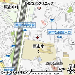 埼玉県上尾市原市3545-2周辺の地図