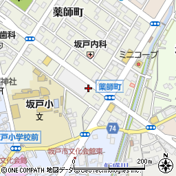 (株）丸広百貨店　坂戸店周辺の地図