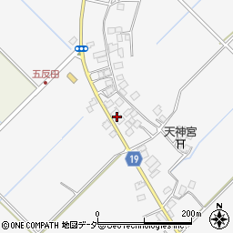 茨城県つくばみらい市板橋522周辺の地図