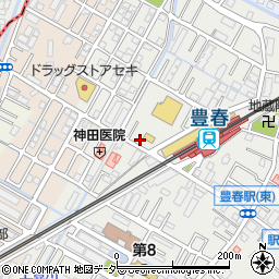 埼玉県春日部市上蛭田144周辺の地図