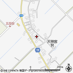 茨城県つくばみらい市板橋524周辺の地図