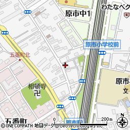 埼玉県上尾市原市3664-6周辺の地図