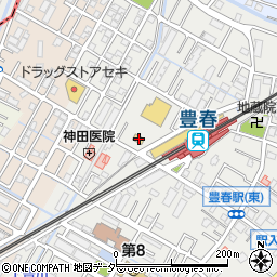 埼玉県春日部市上蛭田142周辺の地図