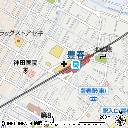 東武ストア豊春店周辺の地図