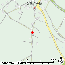 茨城県牛久市久野町1134周辺の地図