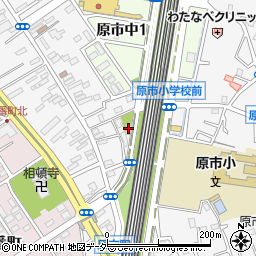 寶蔵寺周辺の地図