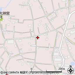 埼玉県春日部市東中野258周辺の地図