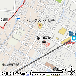 埼玉県春日部市道口蛭田178周辺の地図