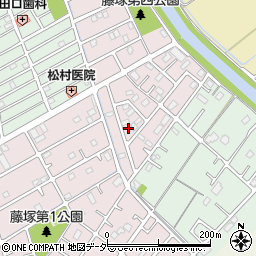 埼玉県春日部市六軒町540周辺の地図