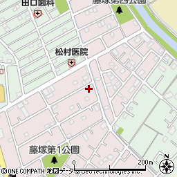 埼玉県春日部市六軒町87周辺の地図