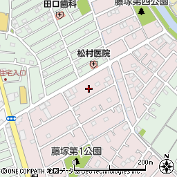 埼玉県春日部市六軒町75周辺の地図