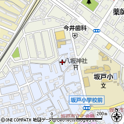 埼玉県坂戸市元町21-4周辺の地図