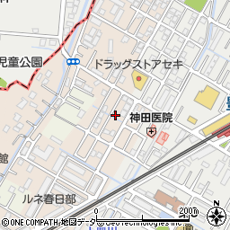 埼玉県春日部市道口蛭田176周辺の地図