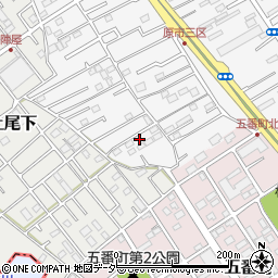 埼玉県上尾市原市953周辺の地図