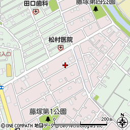 埼玉県春日部市六軒町80周辺の地図