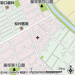 埼玉県春日部市六軒町542周辺の地図