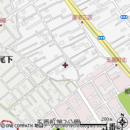 埼玉県上尾市原市953-8周辺の地図
