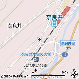 長野県塩尻市奈良井646周辺の地図