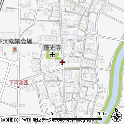 福井県鯖江市下河端町周辺の地図