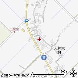 茨城県つくばみらい市板橋520-1周辺の地図