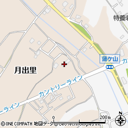茨城県稲敷市月出里1235周辺の地図