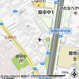 埼玉県上尾市原市2321-2周辺の地図