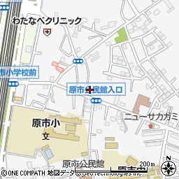 埼玉県上尾市原市3319周辺の地図