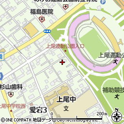 シーアイ化成株式会社　上尾寮周辺の地図
