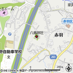八島神社周辺の地図
