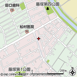 埼玉県春日部市六軒町552周辺の地図
