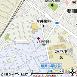 埼玉県坂戸市元町21周辺の地図