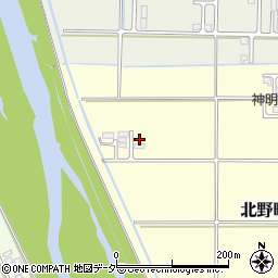 福井県鯖江市北野町16周辺の地図