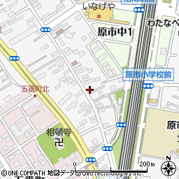 埼玉県上尾市原市2316-1周辺の地図