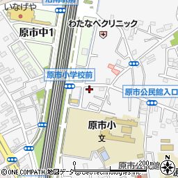 埼玉県上尾市原市3536周辺の地図