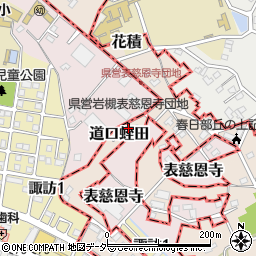 埼玉県春日部市道口蛭田9周辺の地図