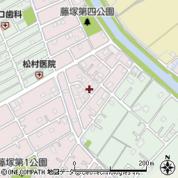 埼玉県春日部市六軒町535周辺の地図
