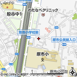 埼玉県上尾市原市3536-6周辺の地図