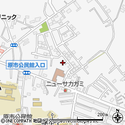 埼玉県上尾市原市3233-124周辺の地図